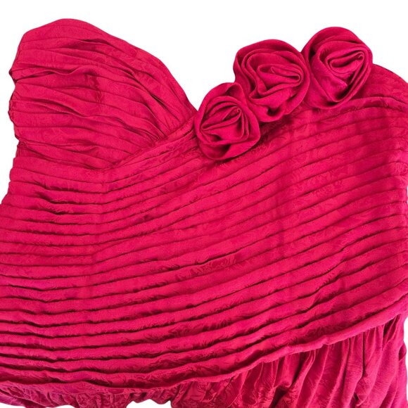 NWT Free People Pink Strapless Dress Size 4 - Picture 4 of 8